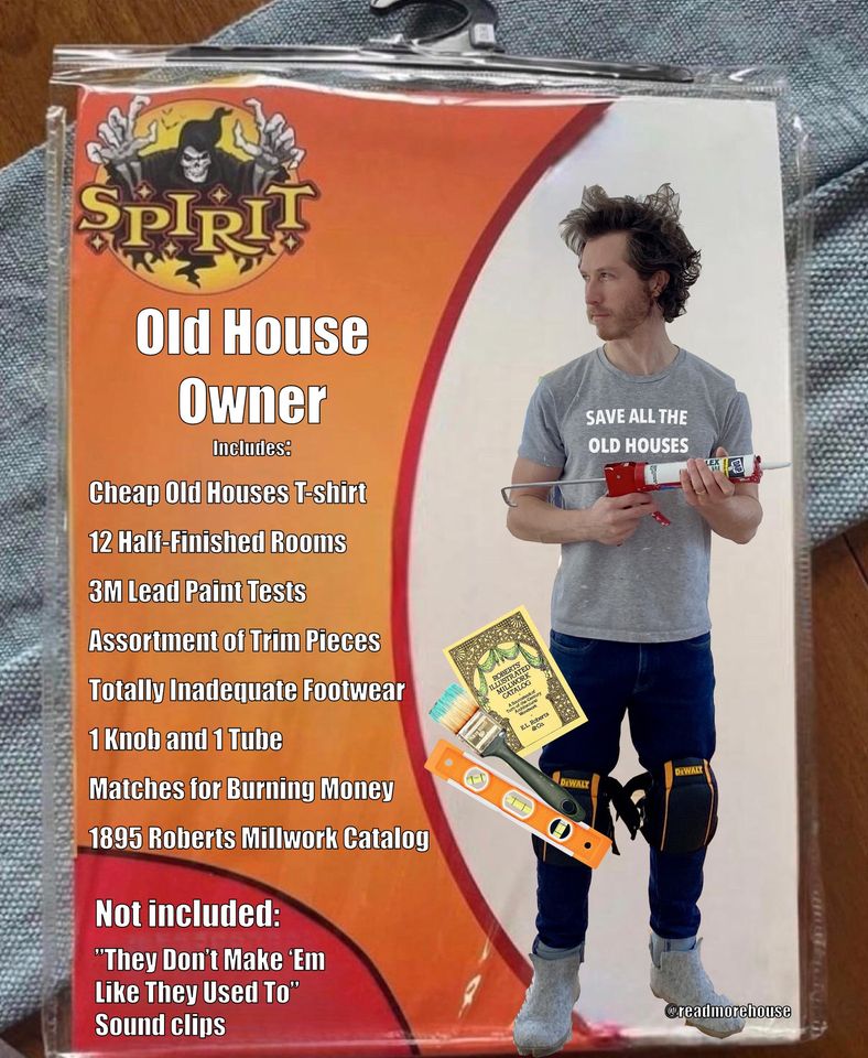 Old House Owner Halloween Costume